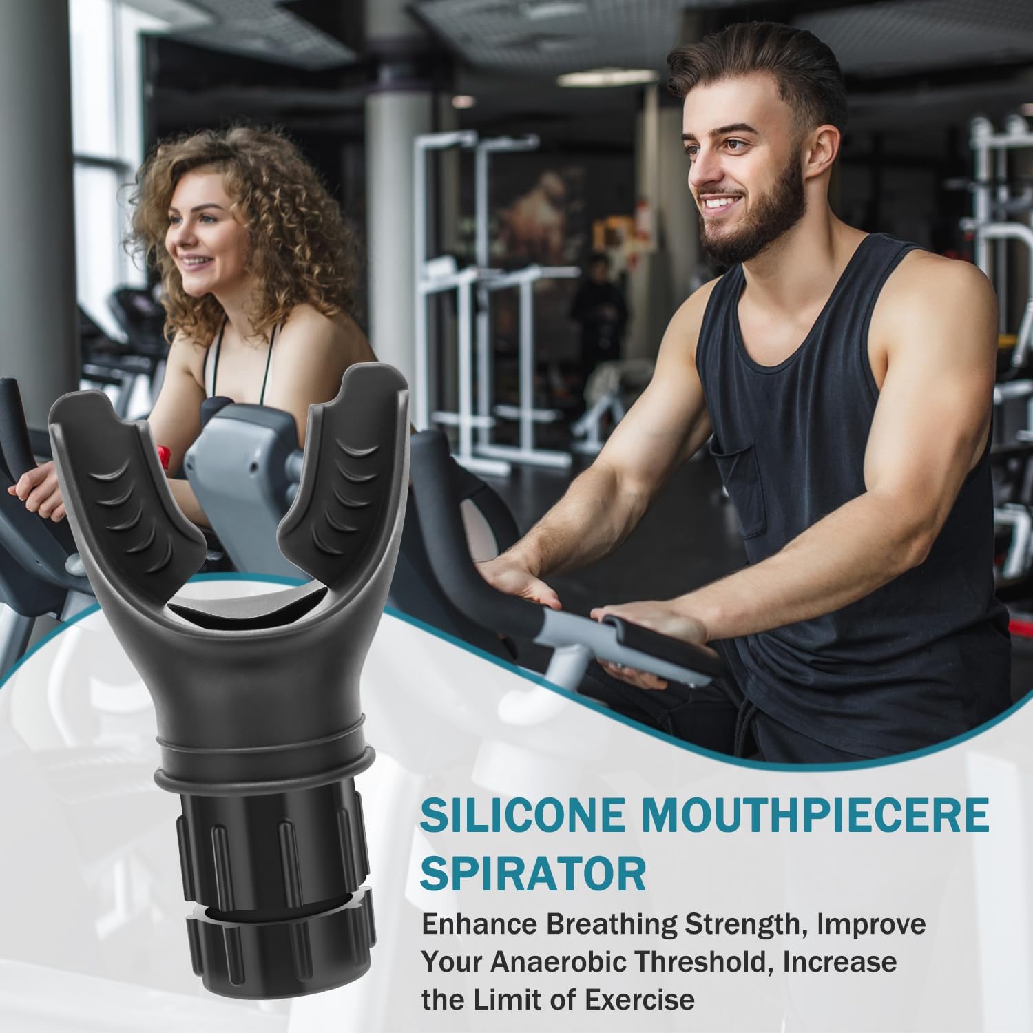CLDY Atemtrainer, Produktabbildung des Herstellers vor Sportkontext